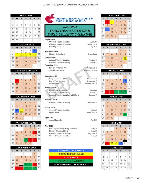 Occidental Academic Calendar